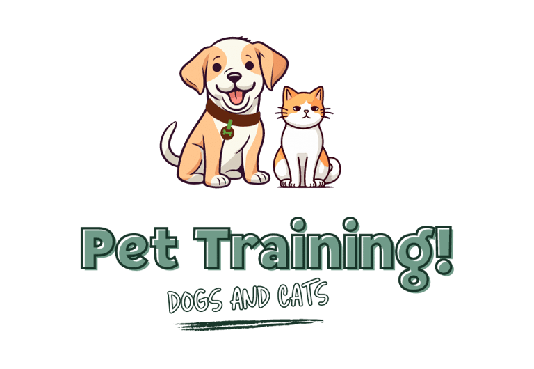 Julia's Pet Pals pet training courses in Massachusetts, featuring a happy dog and cat
