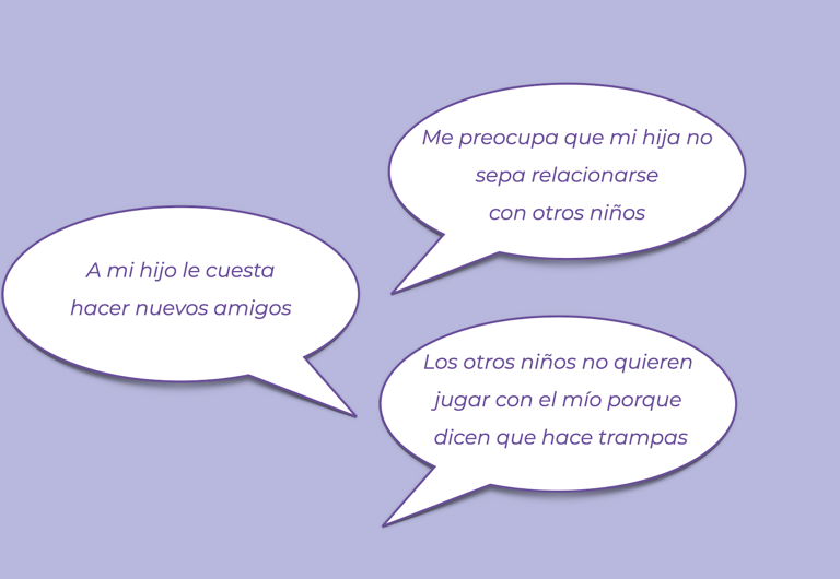 Me preocupa que mi hija no sepa relacionarse con otros niños