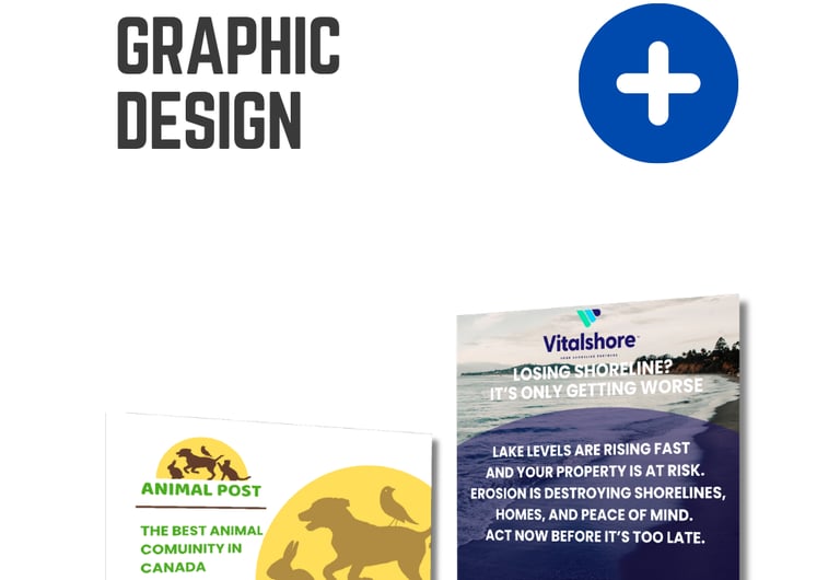 Custom business card design by Stunning Digital, Barrie Ontario