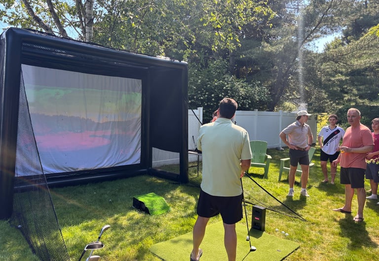 Par-Tee Wagon Event Outside