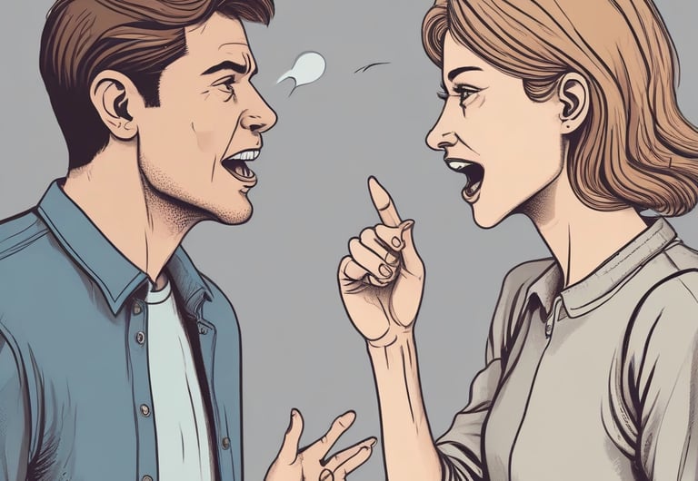 A laptop screen showing a video call with a coach and client engaged in a session.