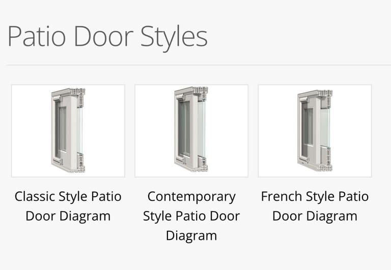 Vinyl Patio Door Profiles