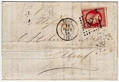 Losange Petits Chiffres 1727 et type 15.