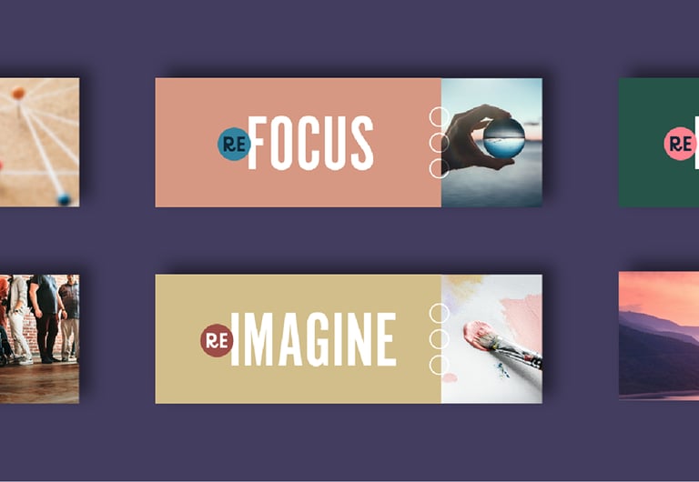 Digital banners to accompany newsletter