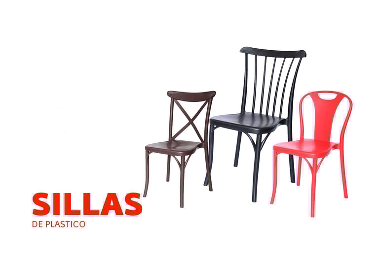 sillas plasticas