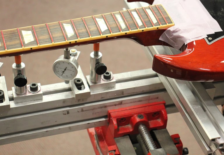 Fret Level Crown & Polish