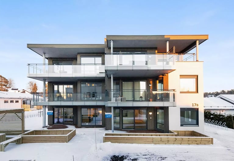 Prefab apartment building