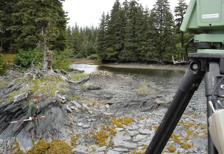 property borders, land surveying, northwest