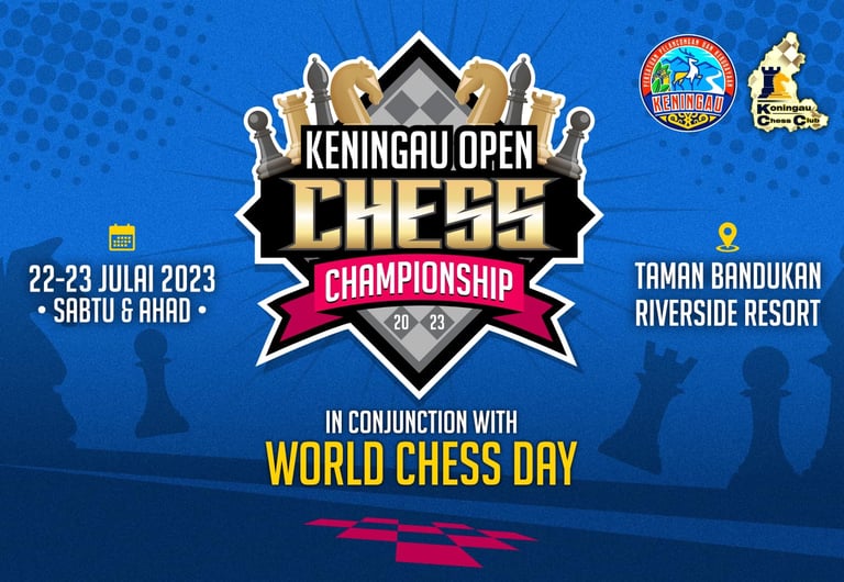 Keningau Open Chess Championship 2023, Riverside Resort, Sabah. Sabah Chess