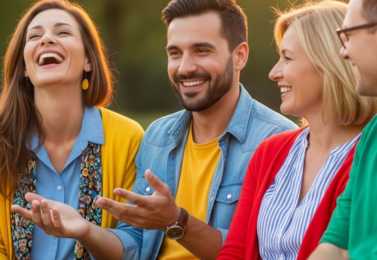 Freunde glücklich leben - Hypnose Happy Life Martina Hofer Innsbruck Tirol