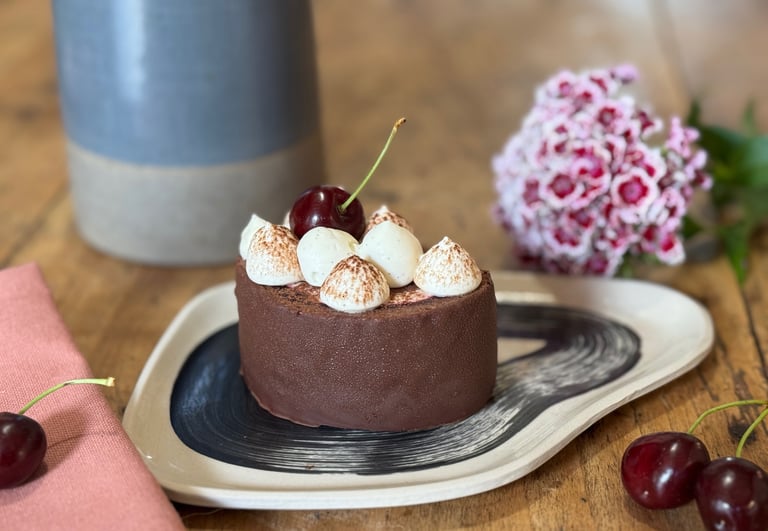 Forêt Noire roulée