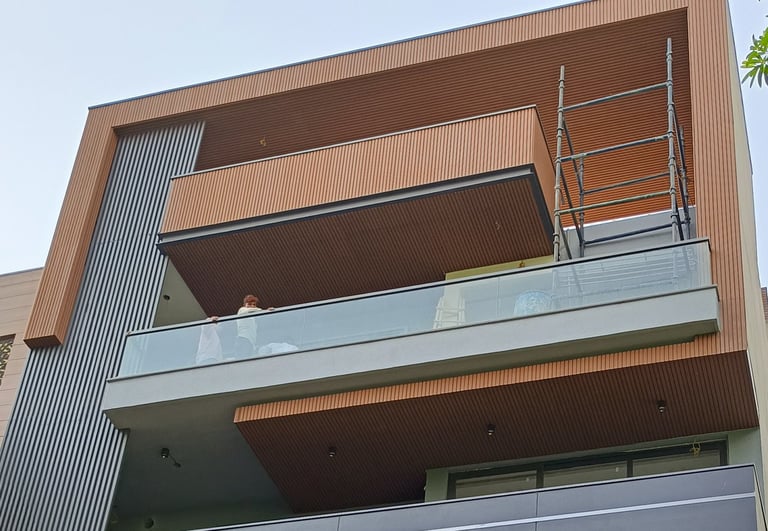 wpc exterior louver supplier in gurgaon