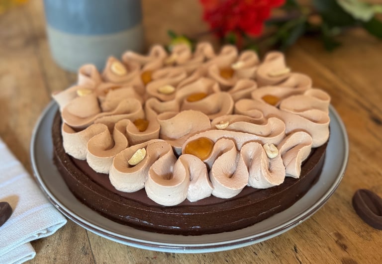 Tarte façon Snickers