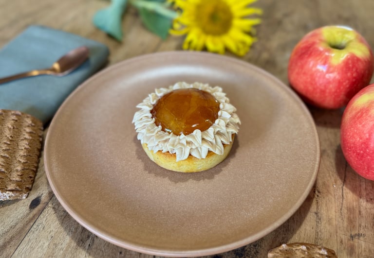 Tarte pommes spéculos