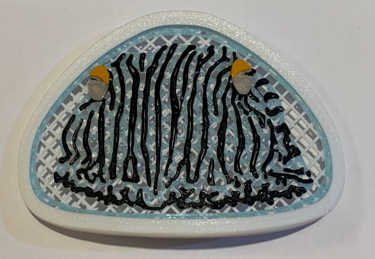 Pyjama Squid decoration for Flo mask
