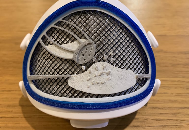 flo-30: Flomask with Salting the Vibes decoration