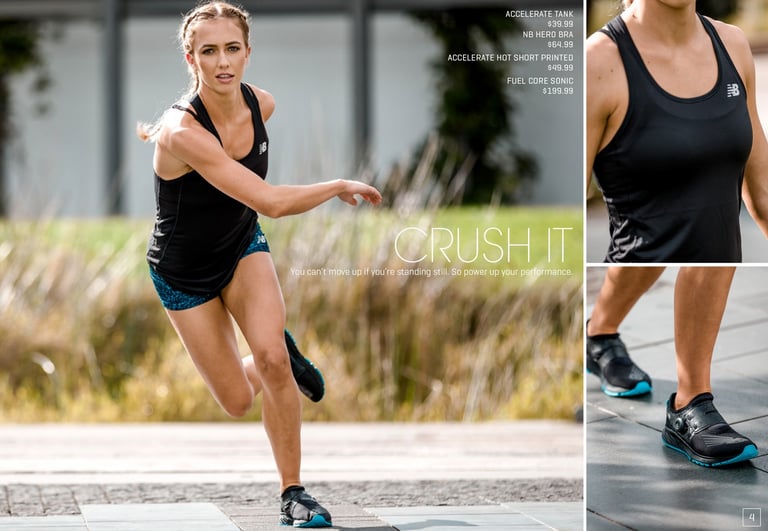 Fashion photography - a woman in a black tank top