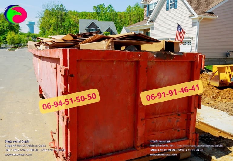 Poubelle Casablanca solution 