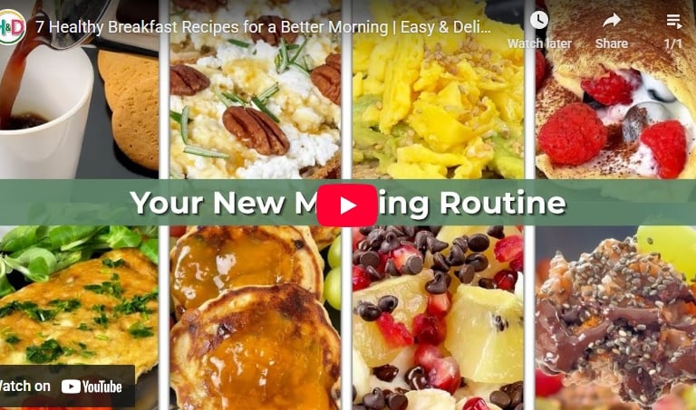 Video ricetta come fare una colazione sana HealthyanDelicious