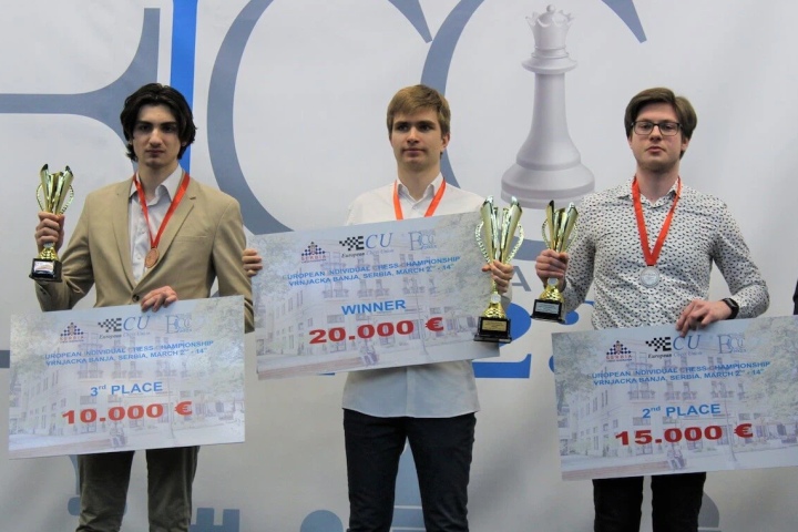 Alexey Sarana wins European Chess Championship 2023