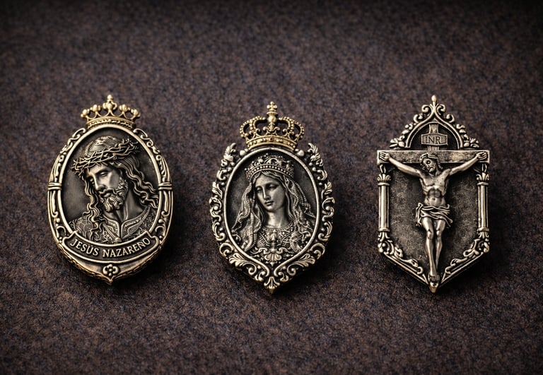 insignias personalizadas para cofradia
