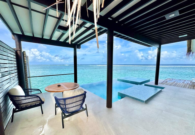 Niyama Madives deluxe overwater pool villa