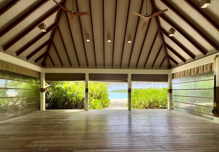 Niyama Maldives yoga pavilion