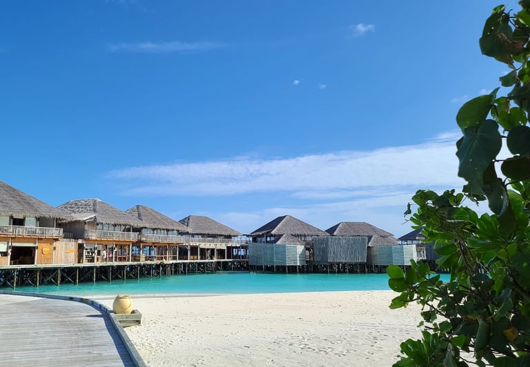 Six Senses Laamu Maldives beach