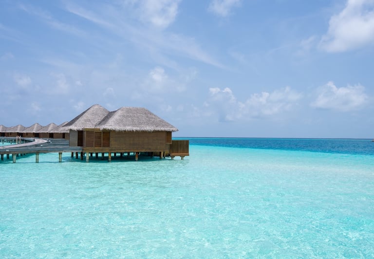 Huvafen Fushi Maldives overwater villa