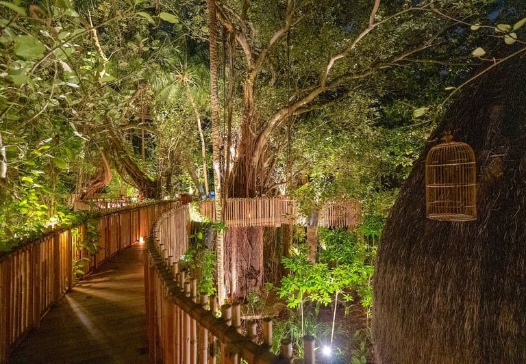 Niyama Maldives nest restaurant