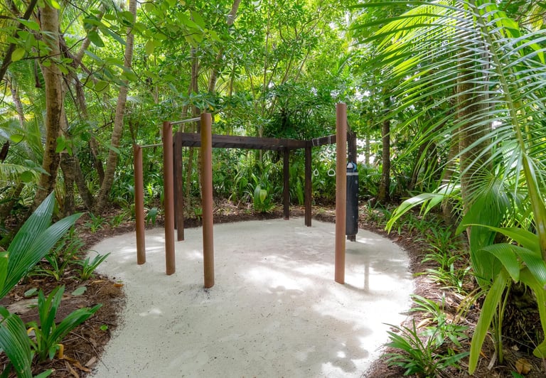 Niyama Maldives outdoor gym