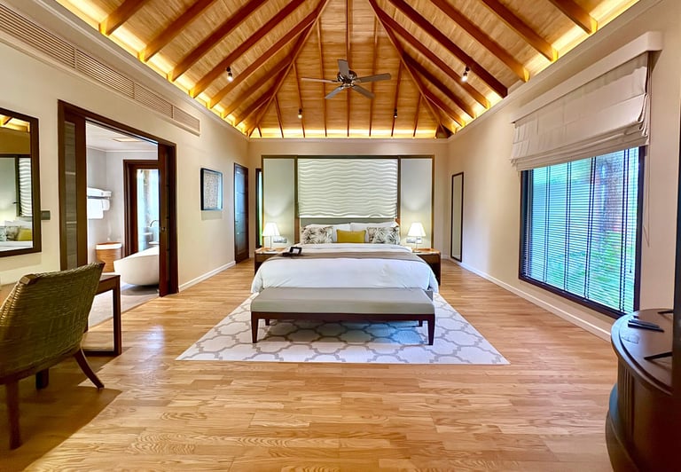 Baros Maldives baros residence bedroom