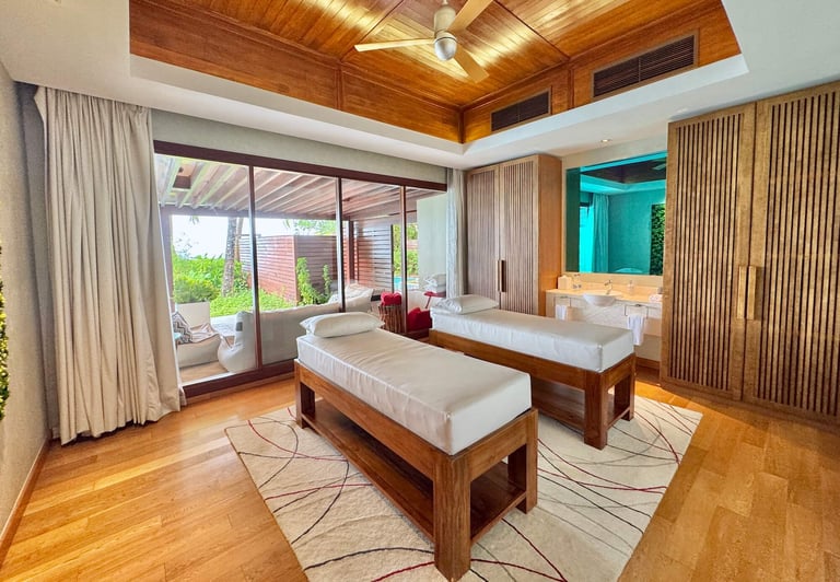 Niyama Madives three bedroom beach pool pavilion