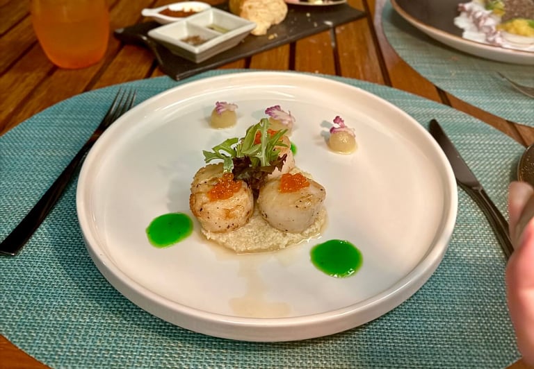 Baros Maldives food