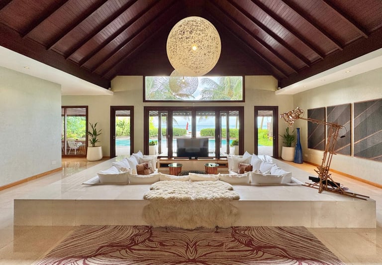 Niyama Madives three bedroom beach pool pavilion
