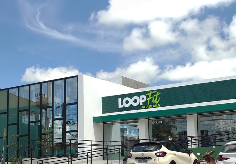 Fachada da LoopFit Academia unidade Cruz das Armas