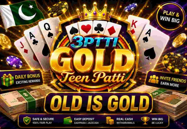 3Patti Gold official logo for Pakistani card game players