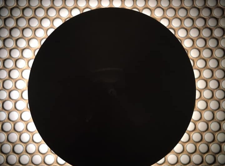 an abstract circular black hole at the Warf
