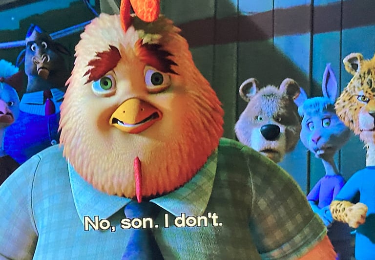 Chicken Little - Dad Picks the Mob Over the Son