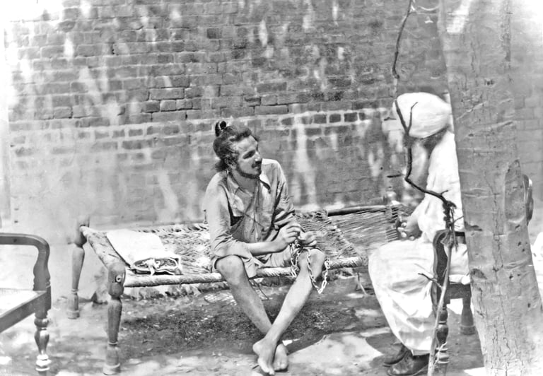 Singh's photo during his first arrest
