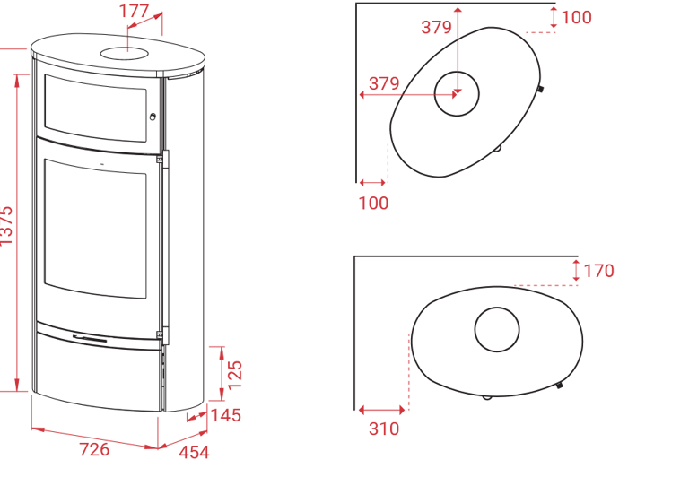 Jubilee 35 avec four de cuisson