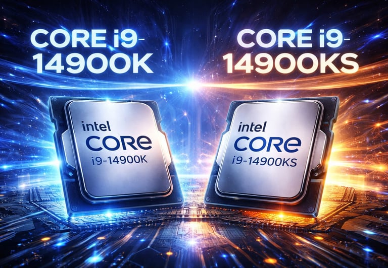Intel Core i9-14900K vs Intel Core i9-14900KS: Comparativo Completo entre os Processadores de Alta P