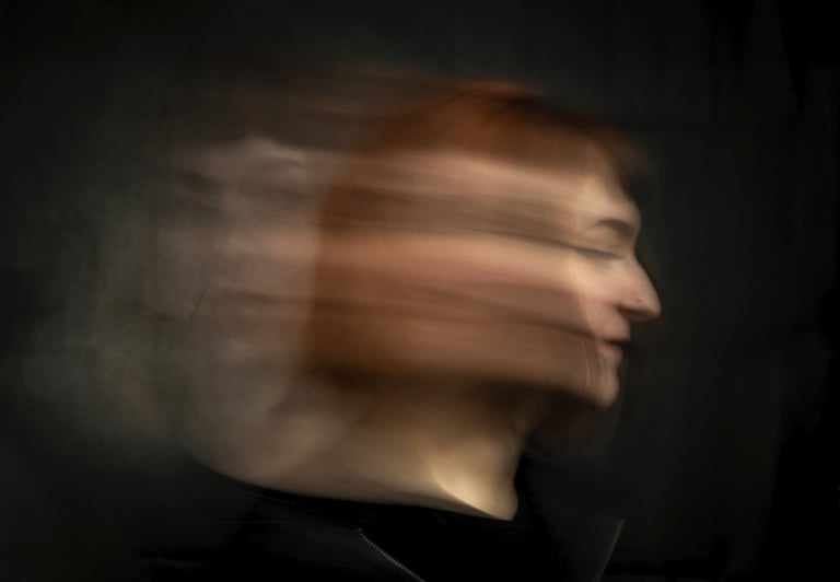 a woman with a cell phone in her hand