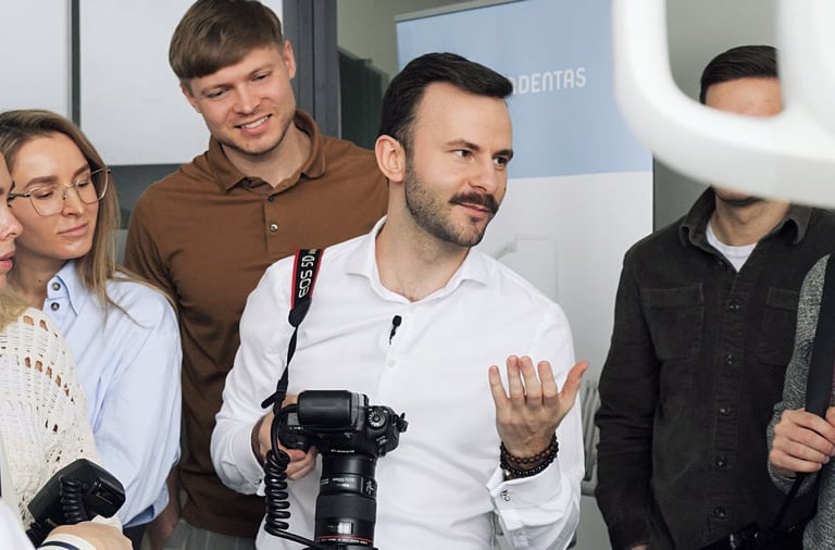 odontologinės fotografijos mokymai