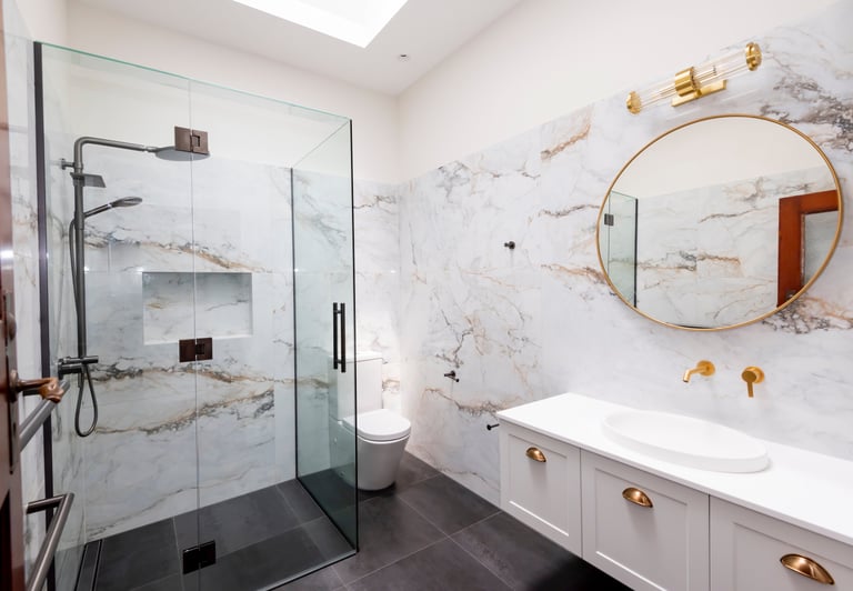 modern bathroom renovation