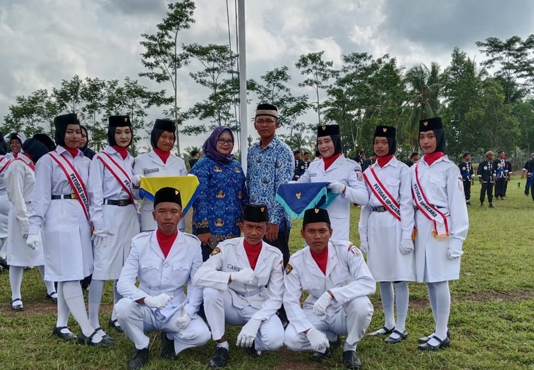 Pasukan Delapan Pengibar Bendera Upacara 17 Agustus 2023