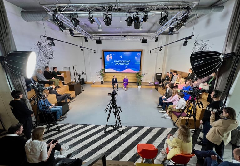 TV laidų transliacijos ir filmavimas