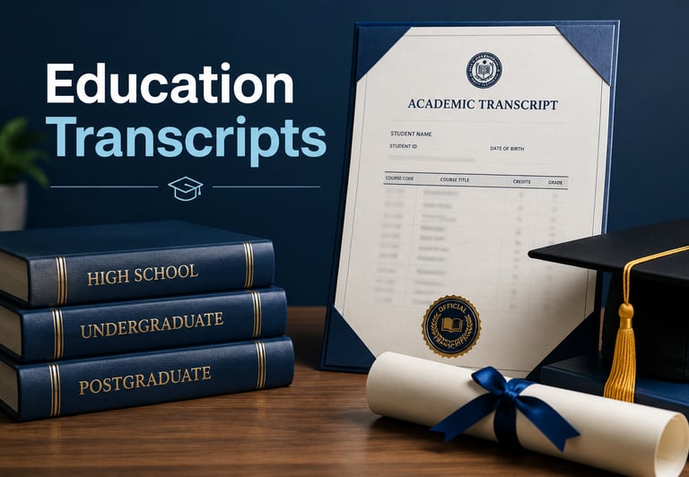 Education Transcripts Online