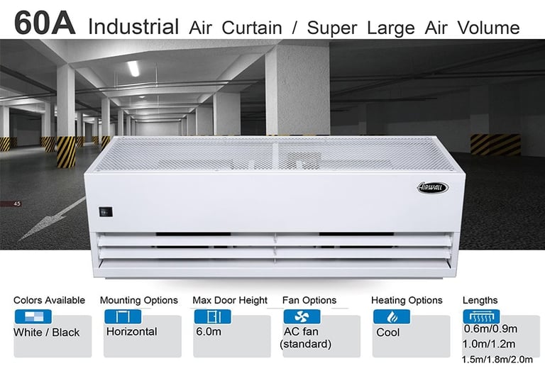 Industrial Air Curtains  saudi arabia