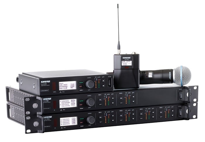 Shure ULXD4Q rental in Miami